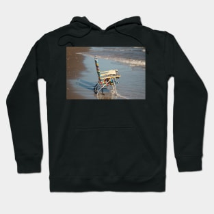 Beach Chairs Waiting Hoodie